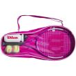 Set tenis Wilson Ultra Pink Starter, 25, copii, roz
