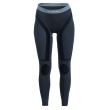 Legging dama con massaggio prugna M