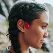 Casti wireless open ear Suunto Wing Black/Lava Red
