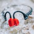 Casti wireless open ear Suunto Wing Black/Lava Red