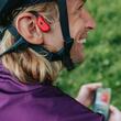 Casti wireless open ear Suunto Wing Black/Lava Red