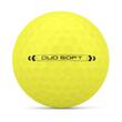 Set mingi golf Wilson Duo Soft galbene 12 bucati