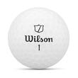 Set 12 mingi golf Wilson STAFF albe pentru proferionisti