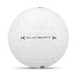 Set mingi golf Wilson DUO Soft 2025 albe 12 bucati