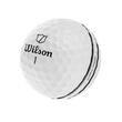 Set mingi golf Wilson STAFF albe pentru proferionisti TRK360, 12 bucati