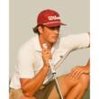 Sapca golf WILSON Staff RETRO ROPE SNAPBACK burgundy