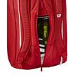 Geanta tenis Wilson SUPER TOUR RED 15PK 2025