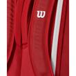 Geanta tenis Wilson SUPER TOUR RED 9PK 2025