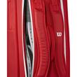 Geanta tenis Wilson SUPER TOUR RED 9PK 2025