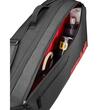 Geanta tenis Wilson CLASH V3 Black/Infrared pentru 3 rachete