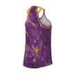 Maiou Wilson Painted Print Mesh, femei, violet