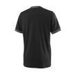 Tricou Wilson Team Solid Crew, baieti, negru