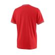 Tricou Wilson Team Solid Crew, baieti, rosu