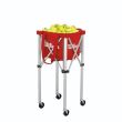 Cart de tenis Wilson 150 mingi, rosu