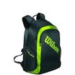Rucsac Wilson Tour, negru/verde