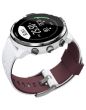 Ceas sport Suunto 7 White Burgundy, unisex, alb/visiniu