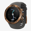 Ceas sport Suunto 5 G1, graphite copper, unisex, gri/cupru