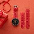 Curea ceas Suunto 24 ATH1 silicone Red/Grey marime S+M
