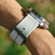 Curea ceas Suunto 22 URB6 piele birch white marime M