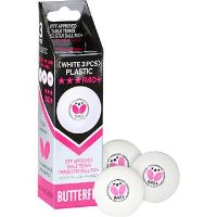 Set 3 mingi tenis de masa Butterfly 3 stele *** R40+ ITTF