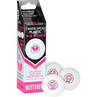 Set 3 mingi tenis de masa Butterfly 3 stele *** R40+ ITTF