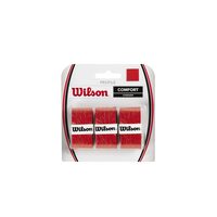 Set overgrip Wilson Profile, rosu, 3 bucati