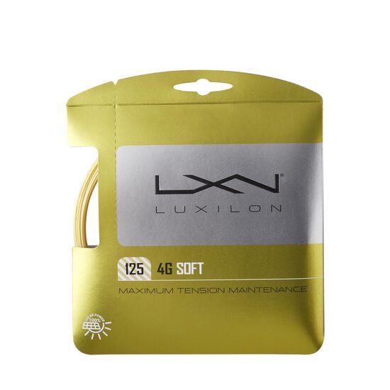 Racordaj Luxilon 4G Soft 125, galben