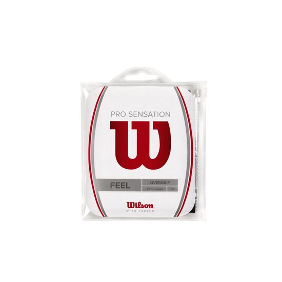 Set 12 bucati overgrip Wilson PRO Sensation, negru