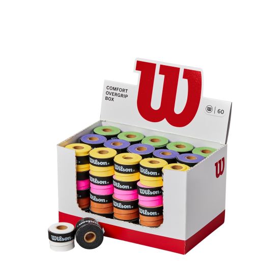 Set 60 bucati overgrip Wilson ULTRA multicolor