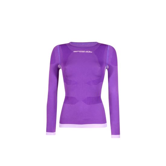Bluza dama maneca lunga posturale prugna M