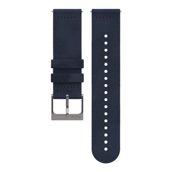 Curea ceas Suunto 22 URB5 microfibra granite blue marime M