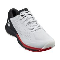 Pantof  tenis barbati Wilson Rush Pro 4.0 Clay Wh/Baton Roug/Sa