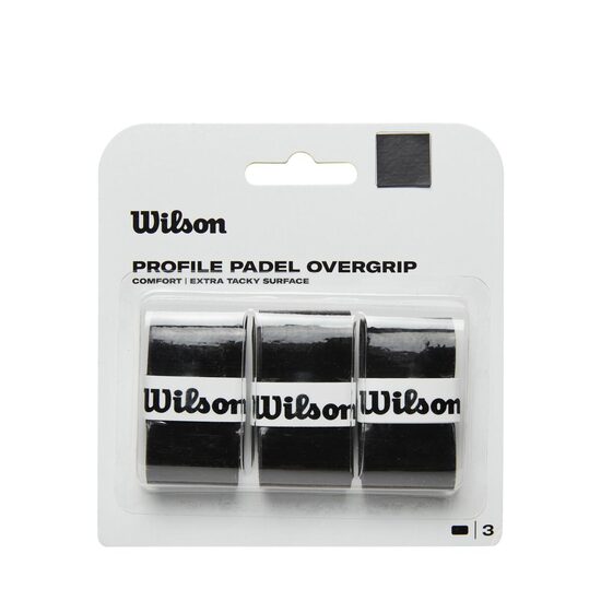 Set 3 bucati overgrip padel Wilson PROFILE negru