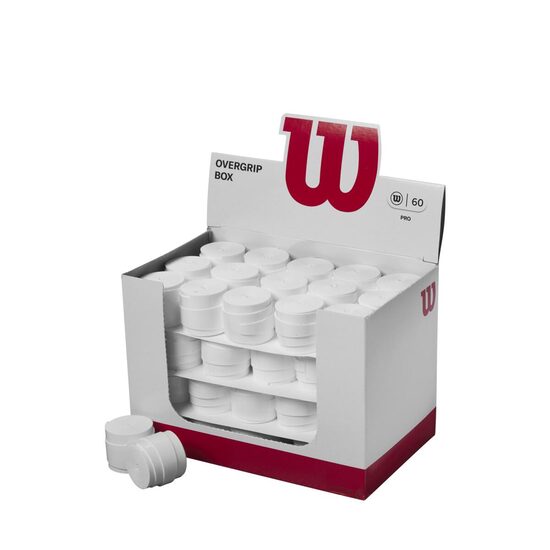 Set 60 bucati overgrip Wilson PRO albe