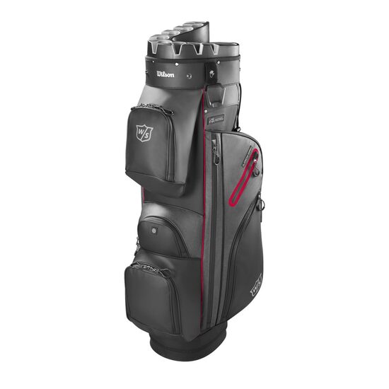 Geanta golf impermeabila Wilson Staff I-LOCK DRY cart, 10"x9", black/red