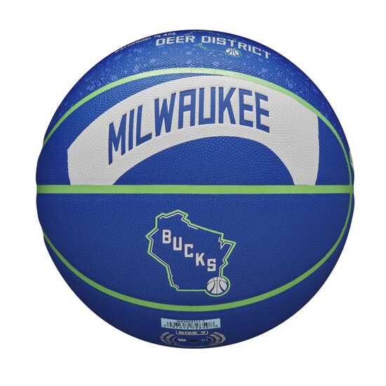 Minge baschet Wilson NBA Team City Collector 2024 Milwaukee Bucks marime 7