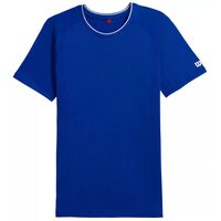 Tricou barbati fara cusaturi Wilson TEAM CREW ROYAL BLUE 2XL