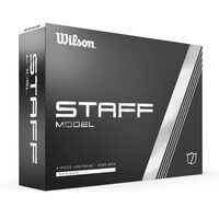 Set 12 mingi golf Wilson STAFF albe pentru proferionisti