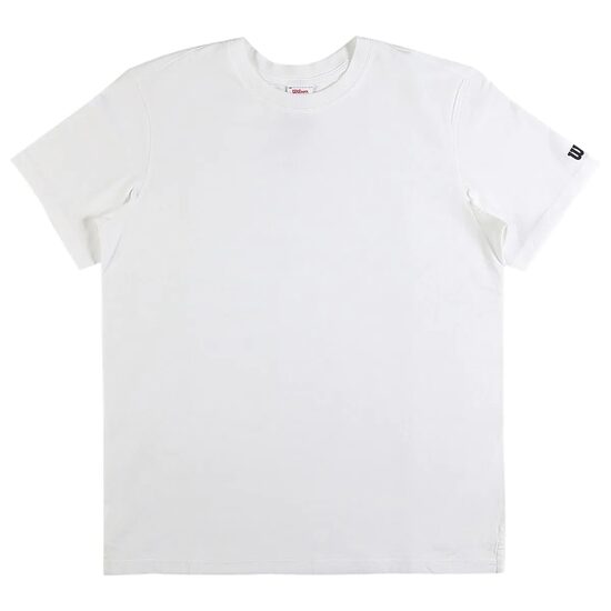 Tricou bumbac unisex Wilson TEAM GRAPHIC white