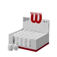 Set 60 bucati overgrip Wilson PRO padel albe