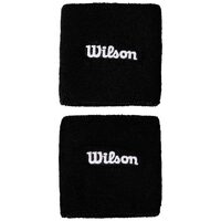 U WILSON WRISTBAND BLACK OS