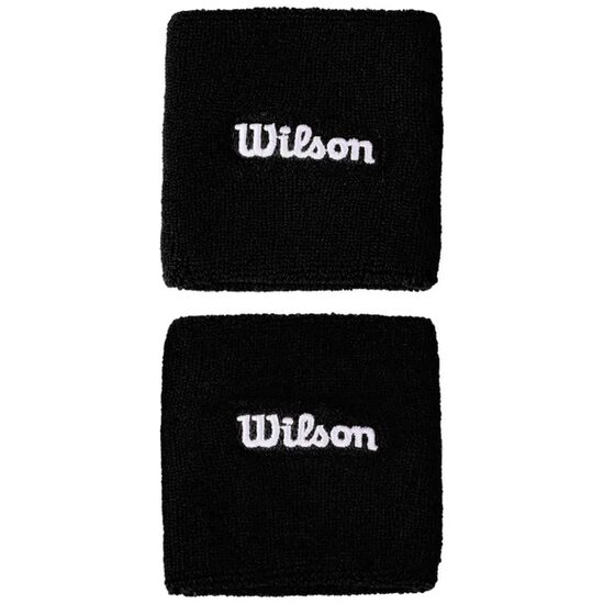 U WILSON WRISTBAND BLACK OS