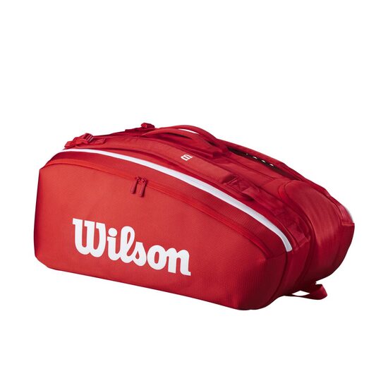Geanta tenis Wilson SUPER TOUR RED 15PK 2025