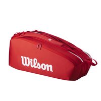 Geanta tenis Wilson SUPER TOUR RED 6PK 2025