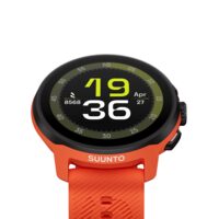 SUUNTO RUN CORAL ORANGE W/SILICONE STRAP