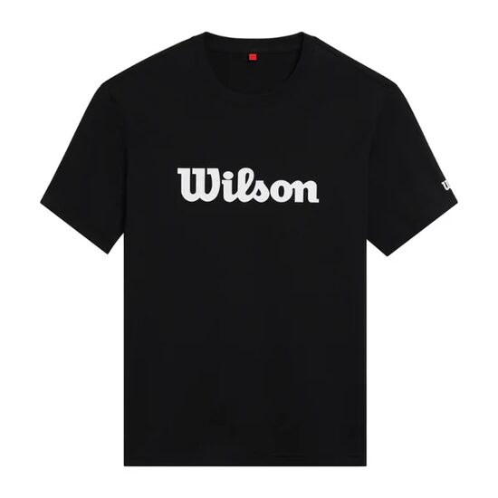 M TEAM GRAPHIC TEE BLACK SCRIPT L