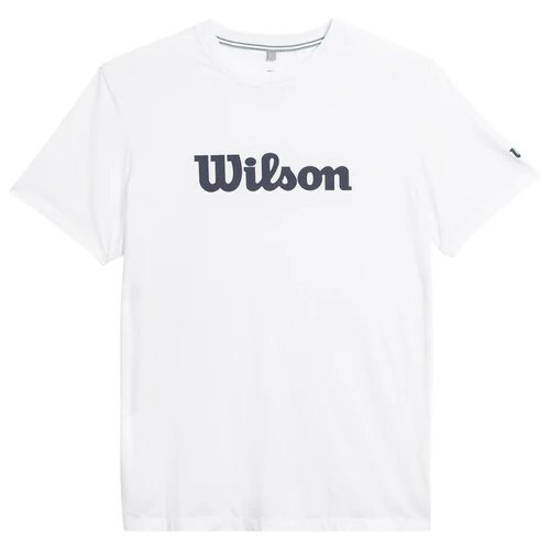 M TEAM GRAPHIC TEE BR WHITE SCRIPT L