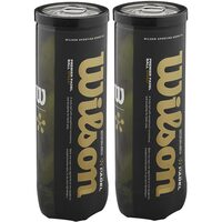 Set 2 cutii cu 3 mingi padel Wilson Premier Padel Speed galbene