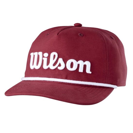Sapca golf WILSON Staff RETRO ROPE SNAPBACK burgundy