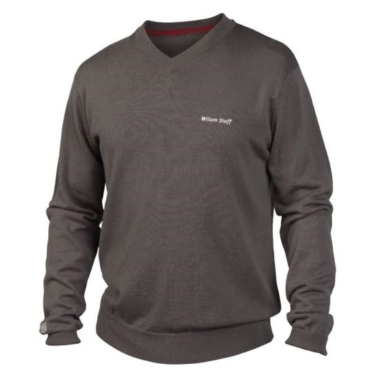 Pulover Wilson Staff Autentic, barbati, gri, M/L